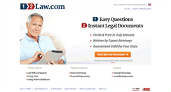 Desktop Screenshot of 12law.com